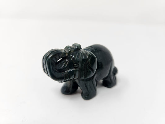 Moss Agate Elephant