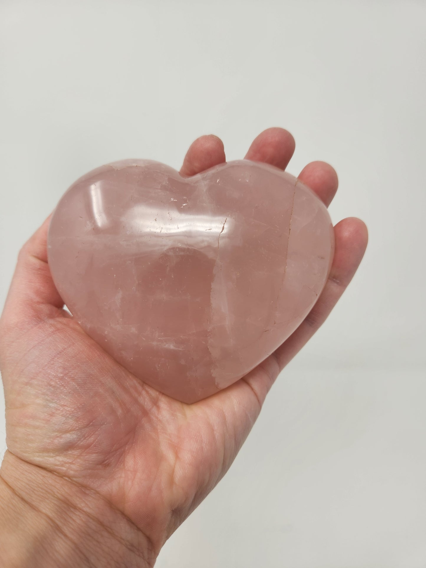 Large Rose Quartz Heart
