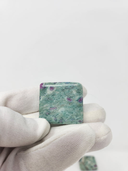 Ruby Fuchsite Square shape