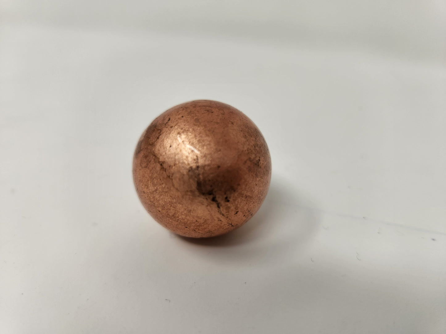 Small Copper Sphere