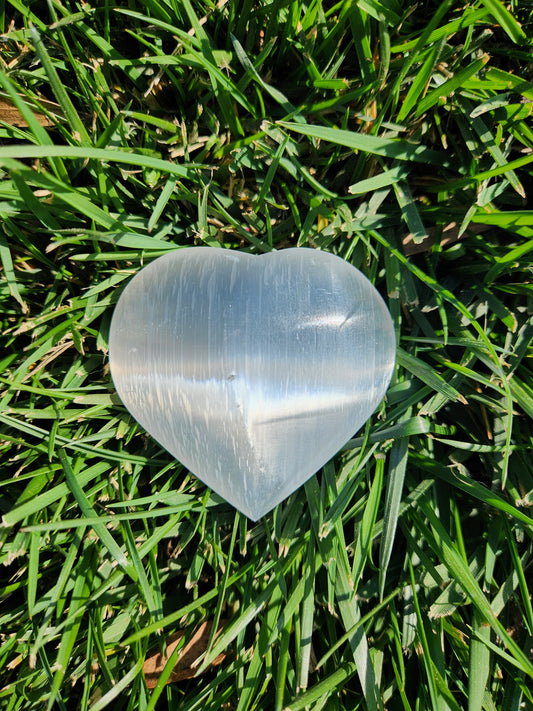Selenite heart