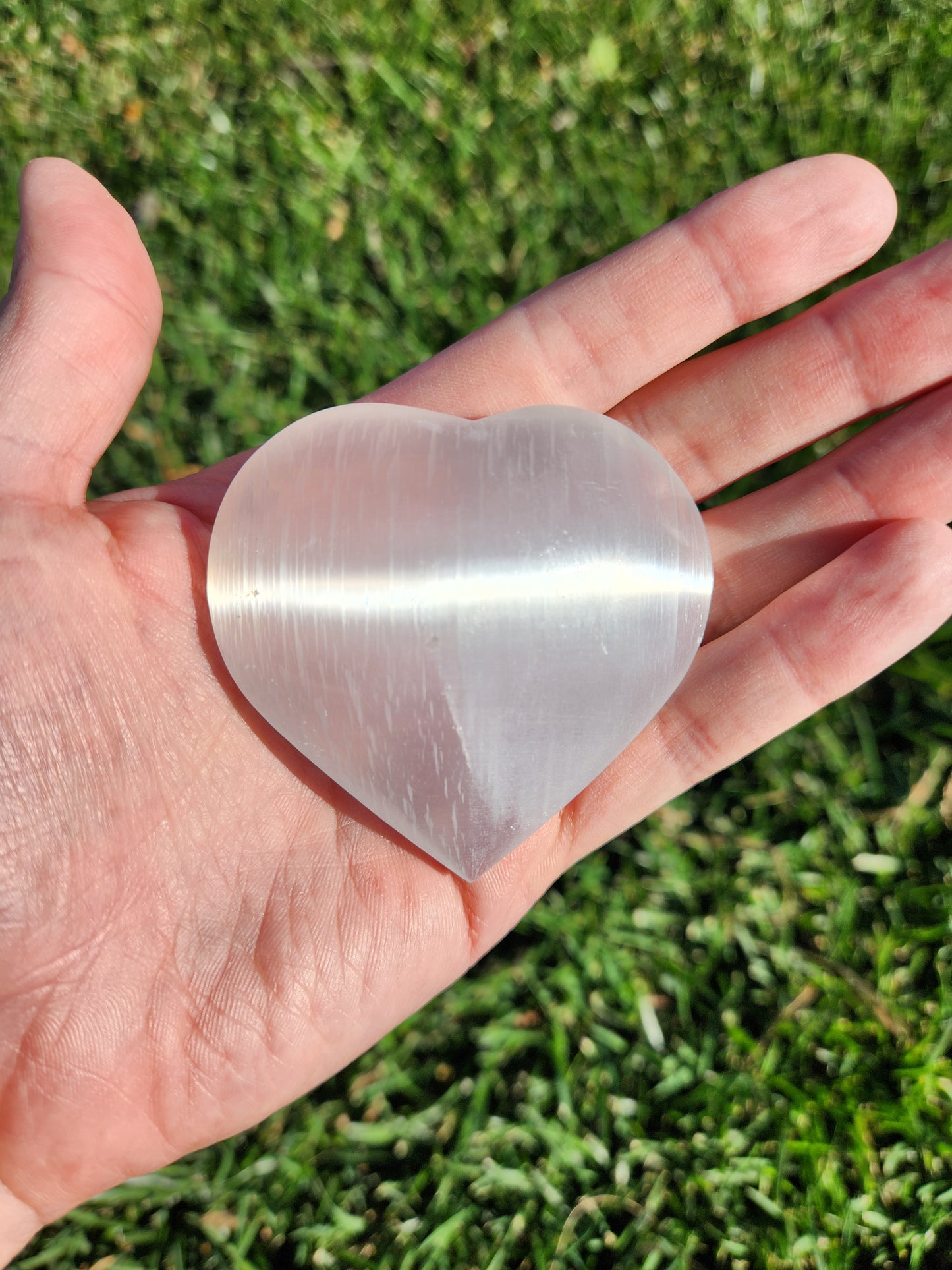 Selenite heart